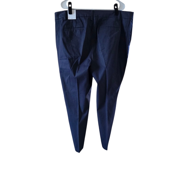 PLUS SIZE*****Talbots Women's Navy Straight Leg Pants - Picture 4 of 9